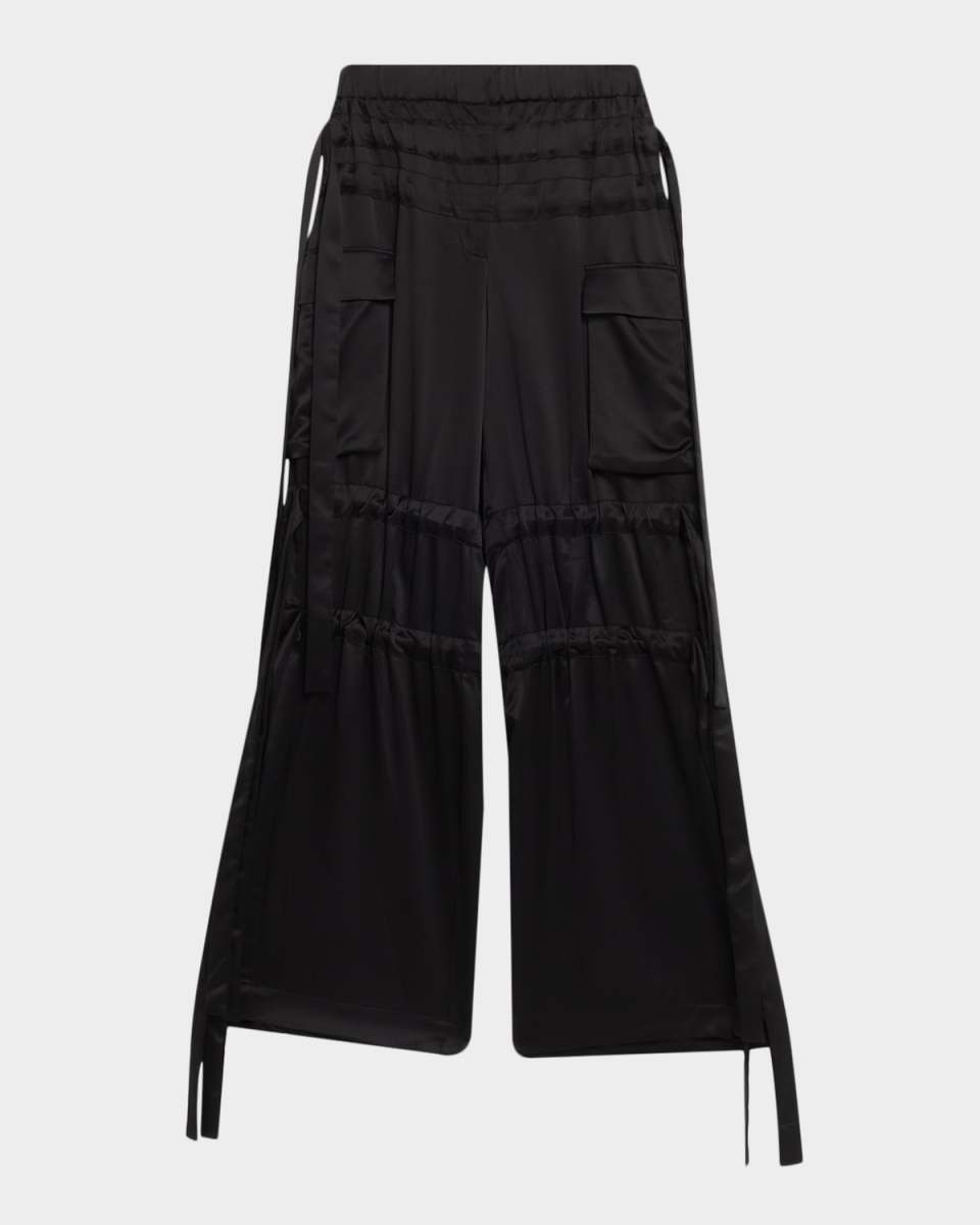 Odin Satin Tie Trousers